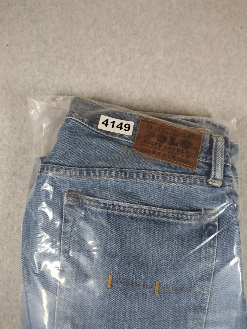 Polo Ralph Lauren 867 Jeans Men's 33x30 Blue Classic Fit Straight